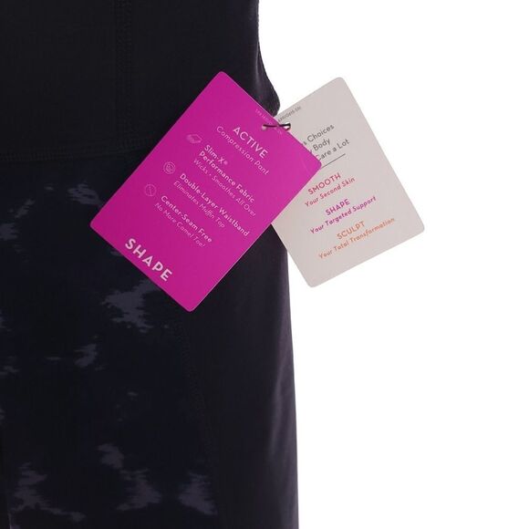 SPANX Women's Size XS Active Shape Compression Black Pant Leggings - Picture 5 of 8